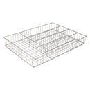 REGENT CHROME RECT. WIRE CUTLERY TRAY, (360X265X50MM)