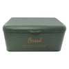 REGENT KITCHEN BREAD TIN GREEN WITH GOLD PRINTING, (335X190X120MM)