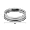 CONSOL JAR SCREW RINGS FOR 500ML & 1LT JARS, 2 PIECES