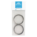 CONSOL JAR SCREW RINGS FOR 500ML & 1LT JARS, 2 PIECES