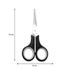 REGENT KITCHEN SCISSORS BLACK AND GREY 2PC SET, (210MM l 138MM)