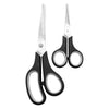 REGENT KITCHEN SCISSORS BLACK AND GREY 2PC SET, (210MM l 138MM)