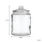 REGENT ROUND GLASS JAR WITH GLASS LID, 2.1LT (210X140MM DIA)