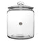 REGENT ROUND GLASS JAR WITH GLASS LID, 4.1LT (250X185MM DIA)