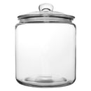 REGENT ROUND GLASS JAR WITH GLASS LID, 4.1LT (250X185MM DIA)