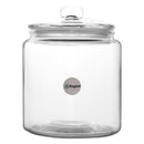 REGENT ROUND GLASS JAR WITH GLASS LID, 1.2LT (155X125MM DIA)