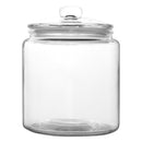 REGENT ROUND GLASS JAR WITH GLASS LID, 1.2LT (155X125MM DIA)