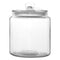 REGENT ROUND GLASS JAR WITH GLASS LID, 1.2LT (155X125MM DIA)