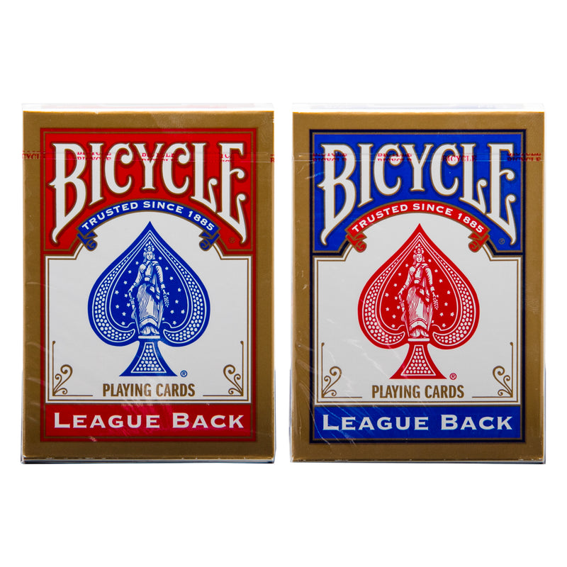 BICYCLE BLISTER PACK PLAYING CARDS, 1 PACK (RED & BLUE MIXED CASE)