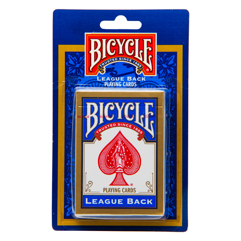 BICYCLE BLISTER PACK PLAYING CARDS, 1 PACK (RED & BLUE MIXED CASE)