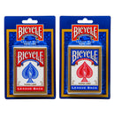 BICYCLE BLISTER PACK PLAYING CARDS, 1 PACK (RED & BLUE MIXED CASE)