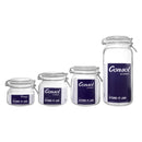 CONSOL STORE-IT JAR WITH CLIP TOP LID, 500ML (100X110X110MM)