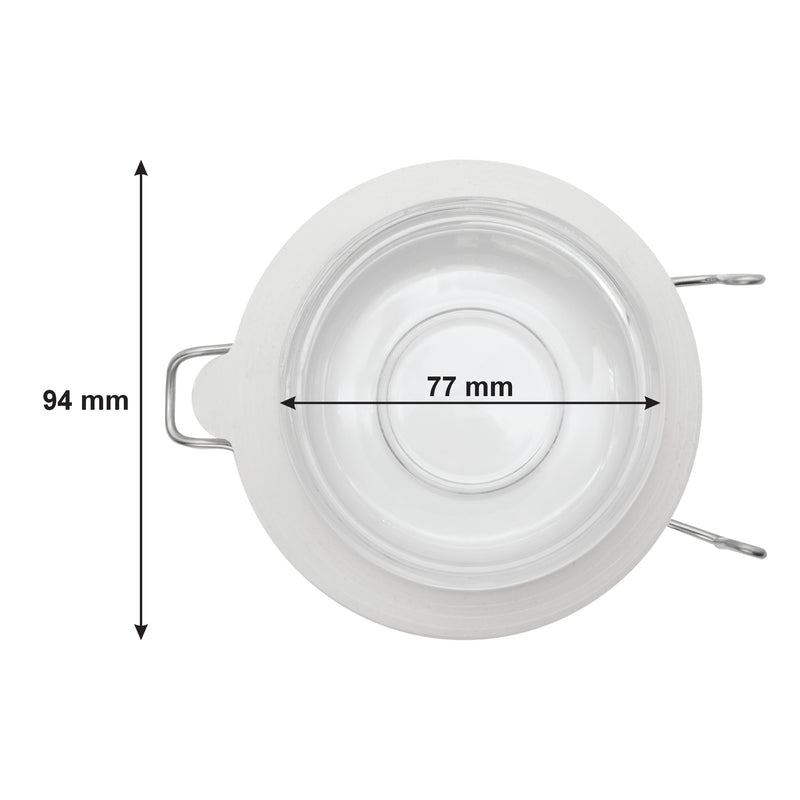 CONSOL STORE-IT JAR WITH CLIP TOP LID, 1LT (160X110X110MM)