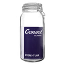 CONSOL STORE-IT JAR WITH CLIP TOP LID, 2LT (260X110X110MM)