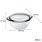 CONSOL CORDOBA ROUND CASSEROLE, 3.1LT (227X272X117MM)