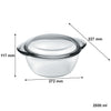 CONSOL CORDOBA ROUND CASSEROLE, 3.1LT (227X272X117MM)