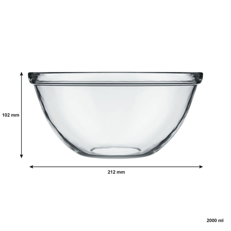 CONSOL SAN MARINO MIXING BOWL, 2LT (102X212MM DIA)