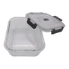 CONSOL MADRID STORAGE CONTAINERS WITH CLIP ON VENTED LIDS 4PCE VALUE PACK, (1.5LT,1LT,630ML & 370ML)