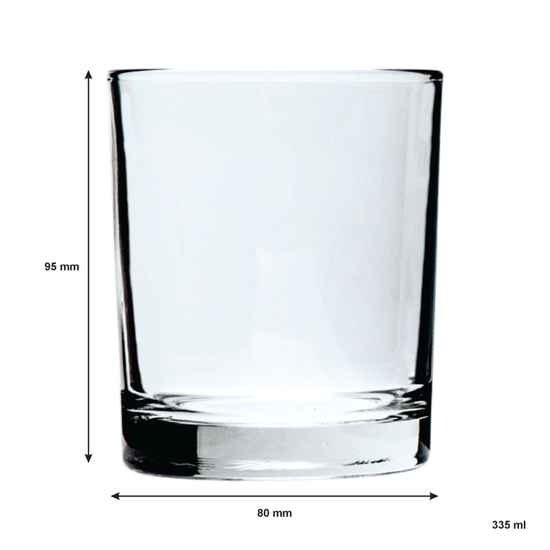 REGENT WHISKY TUMBLER, (335ML) BULK