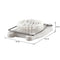 REGENT KITCHEN EGG SLICER PLASTIC WHITE, (102X80X30MM)