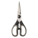 REGENT KITCHEN SCISSORS BLACK AND GREY, (195X80X10MM)