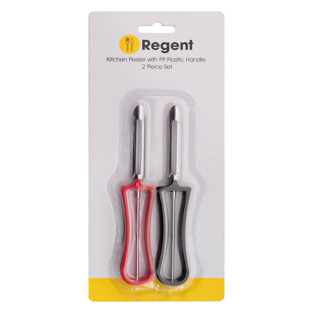 REGENT KITCHEN VEGETABLE PEELER 2 PIECE SET, (145X10X27MM)