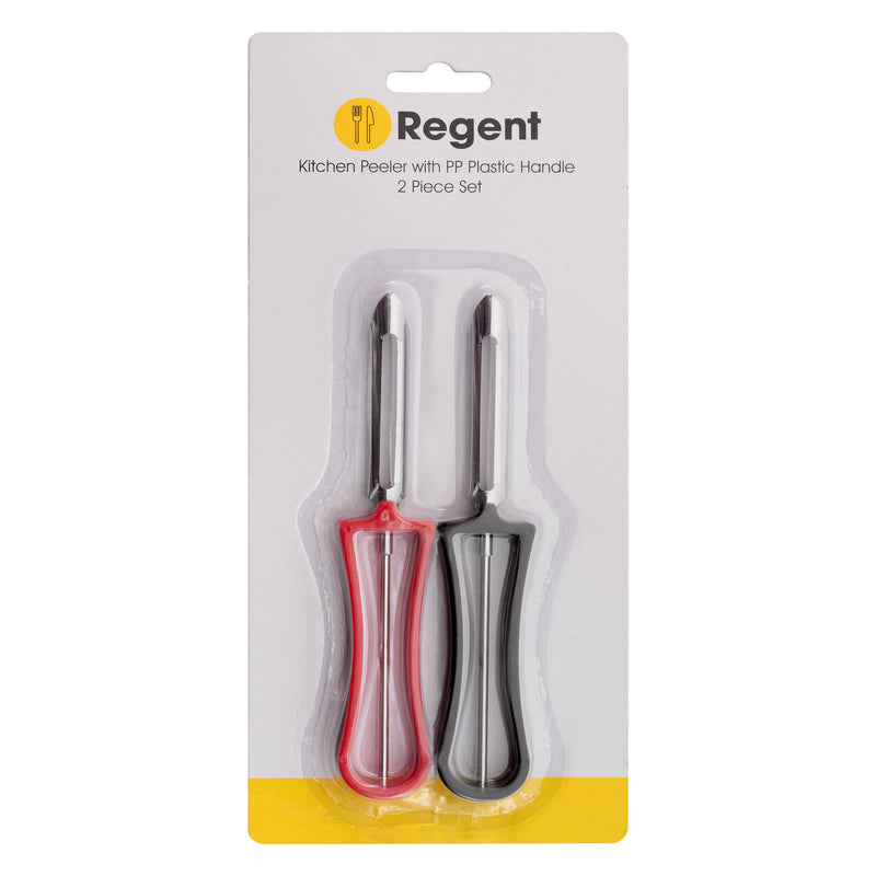 REGENT KITCHEN VEGETABLE PEELER 2 PIECE SET, (145X10X27MM)