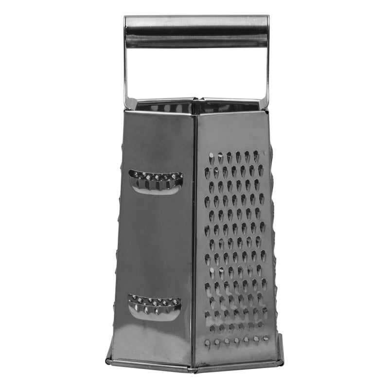 REGENT KITCHEN GRATER 6-SIDED STAINLESS STEEL, (195X120X105MM)