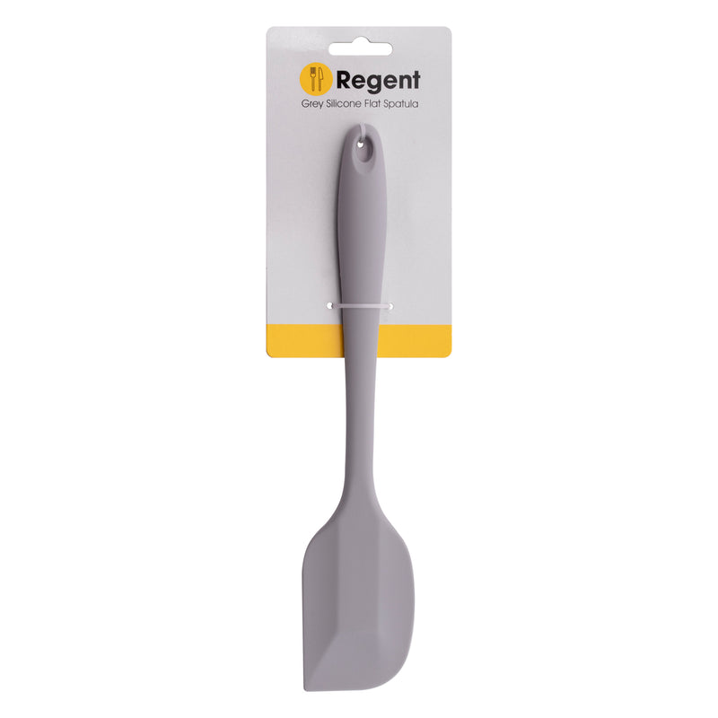 REGENT KITCHEN GREY SILICONE FLAT SPATULA, (270X55X15MM)