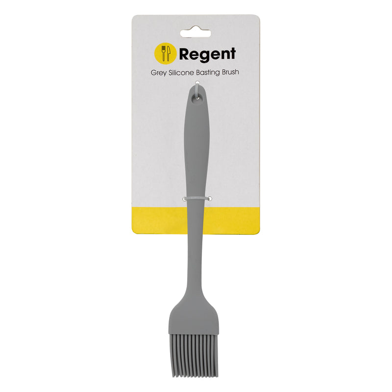 REGENT KITCHEN GREY SILICONE BASTING BRUSH, (210X35X10MM)