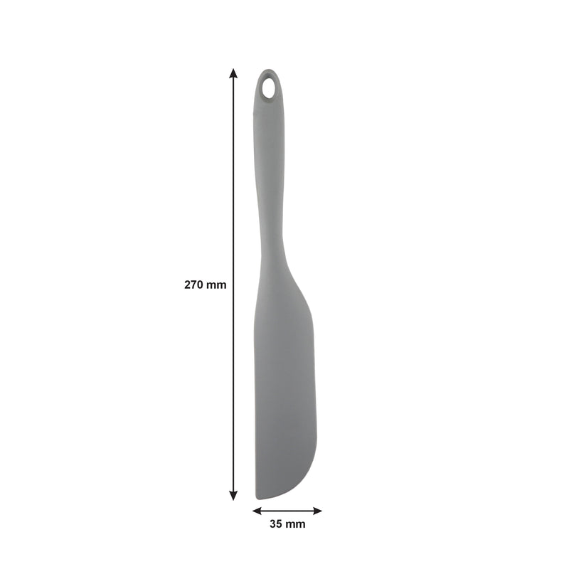 REGENT KITCHEN GREY SILICONE PALLET KNIFE, (270X30X15MM)