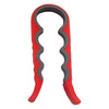 REGENT KITCHEN JAR OPENER PLASTIC & SILICONE RED & GREY, (220X90X20MM)