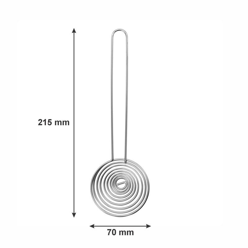 REGENT KITCHEN EGG YOLK SPIRAL SEPARATOR STAINLESS STEEL, (185X75MM DIA)