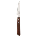 REGENT KITCHEN STEAK KNIVES WITH WOODEN HANDLES 4PCE SET, (222X21X10MM)