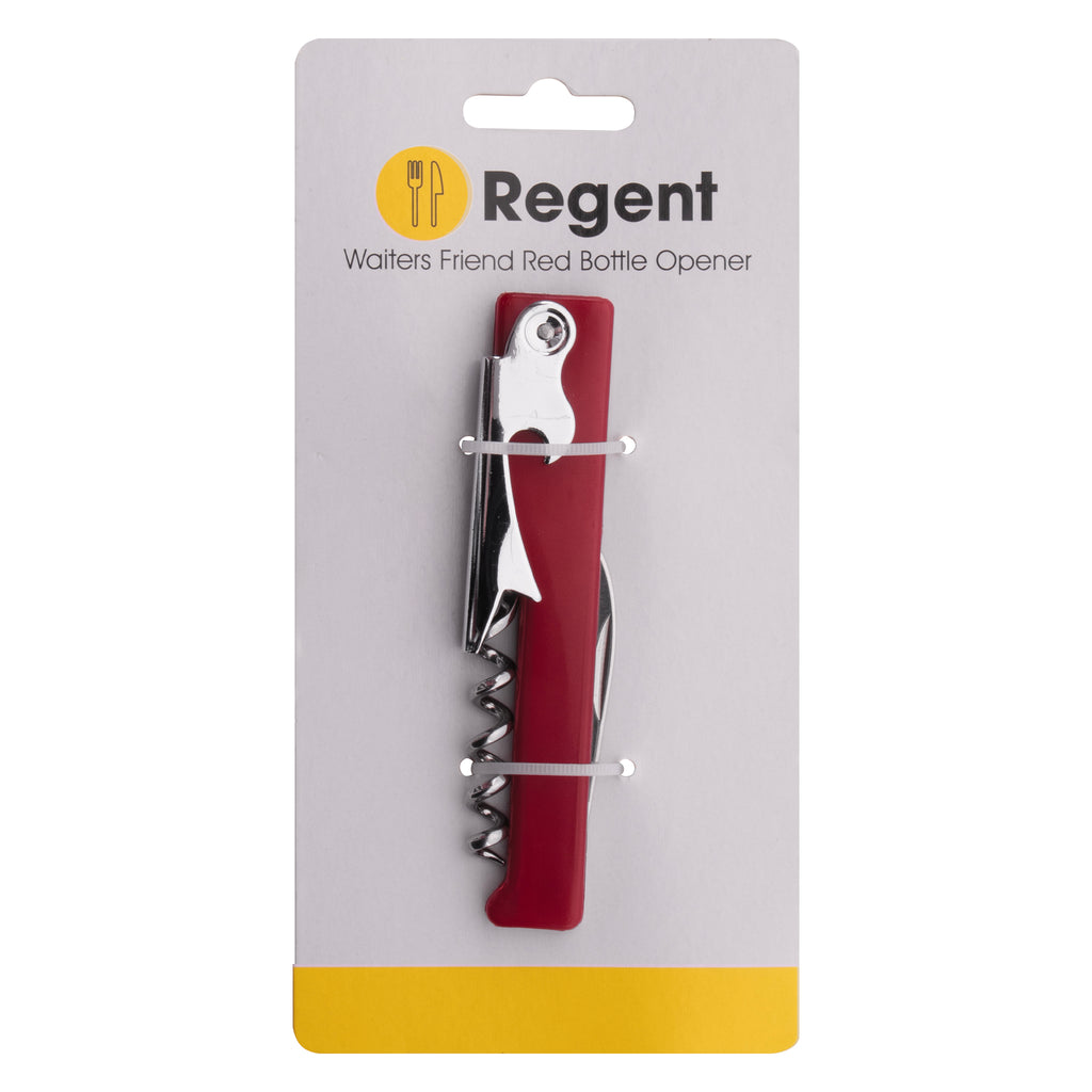 REGENT KITCHEN WAITERS FRIEND OPENER RED, (110X10X20MM)