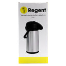 REGENT VACUUM AIRPOT DOUBLE WALL PUMP ACTION STAINLESS STEEL, (2.2LT)