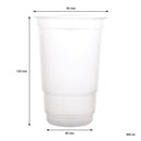 BAR BUTLER FESTIVAL CUP PP PLASTIC 6 PACK, 500ML (95MM DIAX135MM)