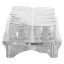 BAR BUTLER CLEAR PLASTIC SHOT GLASSES ON TRAY 10 PACK, 25ML (275X95X45MM)