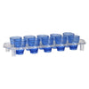 BAR BUTLER COLOURED PLASTIC SHOT GLASSES 10 ON TRAY (1 COLOUR PER TRAY), 25ML (275X95X45MM)