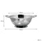 REGENT KITCHEN COLANDER STAINLESS STEEL, 7.5LT (410/340MM DIAX145MM)