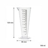 REGENT CONICAL PLASTIC MEASURING BEAKER, 100ML (55MM DIAX120MM)