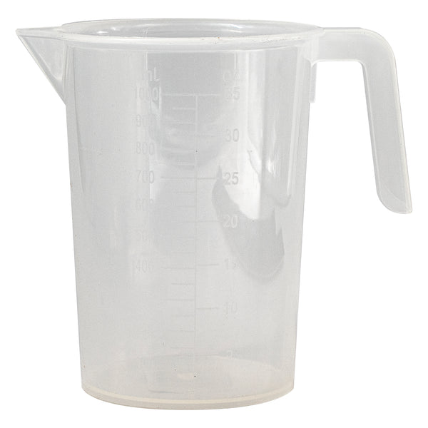 REGENT CATERING MEASURING JUG PLASTIC, 1LT (175/120MM DIAX155MM)