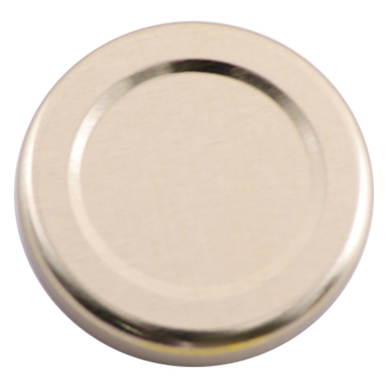 REGENT JAR LIDS GOLD 6 PACK, (43MM DIA)