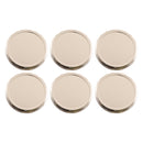 REGENT JAR LIDS GOLD 6 PACK, (82MM DIA)