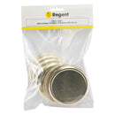 REGENT JAR LIDS GOLD 6 PACK, (82MM DIA)