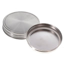 REGENT JAR LIDS STAINLESS STEEL 2 PACK, (90MM DIAX17MM)