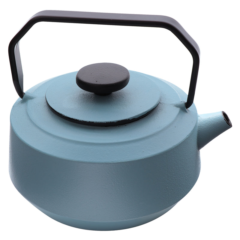 REGENT CAST IRON NAMBU TEKKI JAPANESE STYLE TEAPOT BLUE,  (900ML)