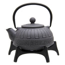 REGENT CAST IRON CHINESE TEAPOT STAND REVERSABLE 2 SIZES, (160/180MM DIAX51MM)