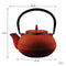 REGENT CAST IRON CHINESE TEAPOT RED, (600ML)