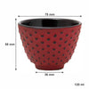 REGENT CAST IRON CHINESE TEA CUP TERRACOTTA, 120ML (80MM DIAX50MM)